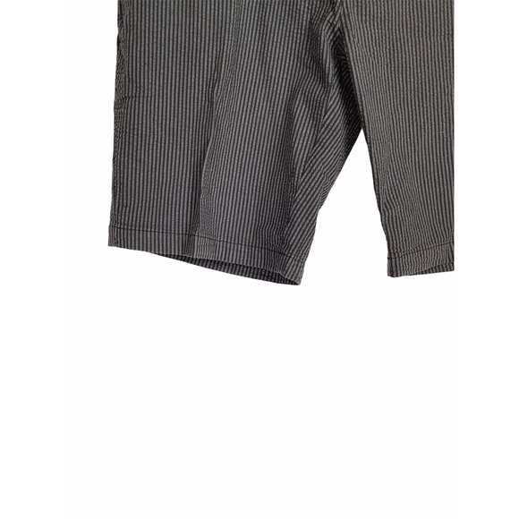 Goodthreads Gray Striped Flat Front Chino Short 40 - Picture 5 of 9